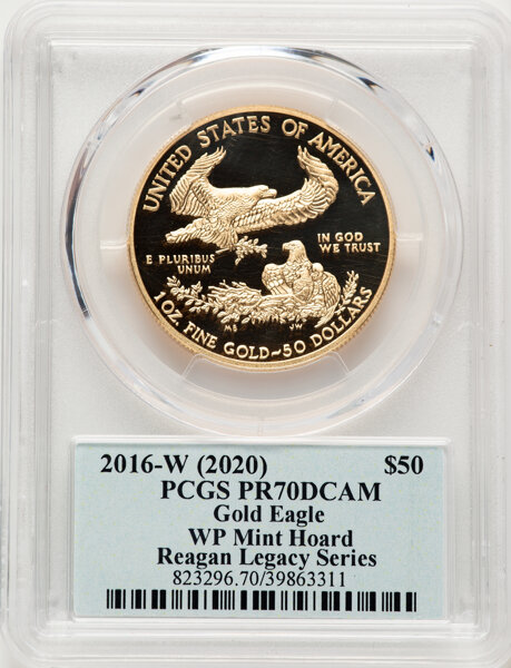 2016-W G$50  Gold Eagle, 30th Anniversary PR DCAM PR65 DCAM thumbnail 2