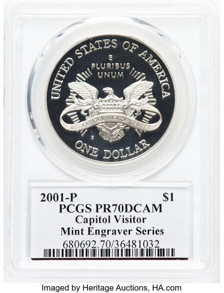 2001-P S$1 U.S. Capitol Visitor Center PR DCAM OGP thumbnail 2