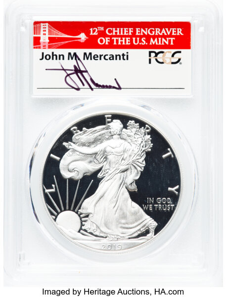 2019-S $1  Silver Eagle PR DCAM PR66 DCAM thumbnail 21