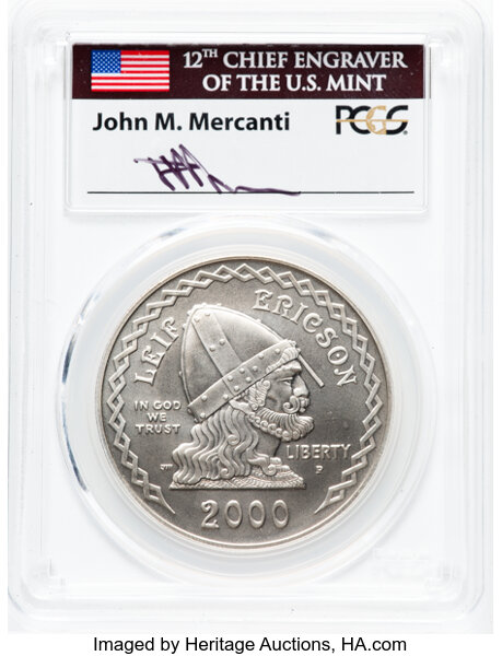 2000-P S$1 Leif Ericson Millennium MS thumbnail 3