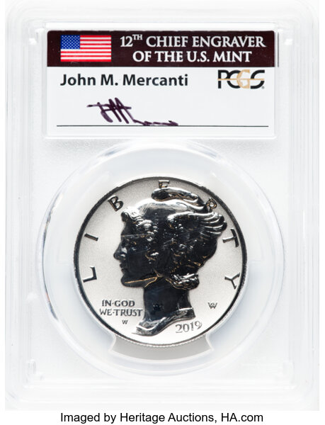 2019-W $25  Palladium Eagle, Reverse Proof PR67 thumbnail 22