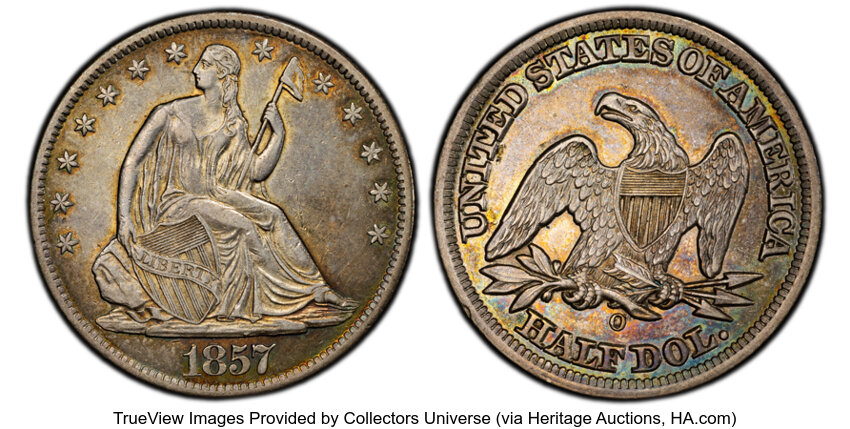 1857-O 50c MS thumbnail 9