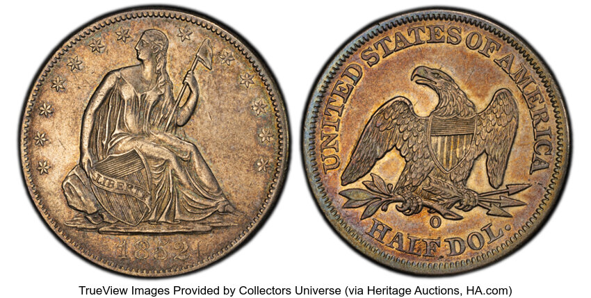 1852-O 50c MS thumbnail 9