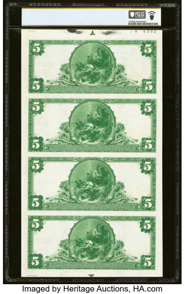1902 $5  3rd Charter Period, 3rd Issue, Plain Back (Fr. 611) thumbnail 3