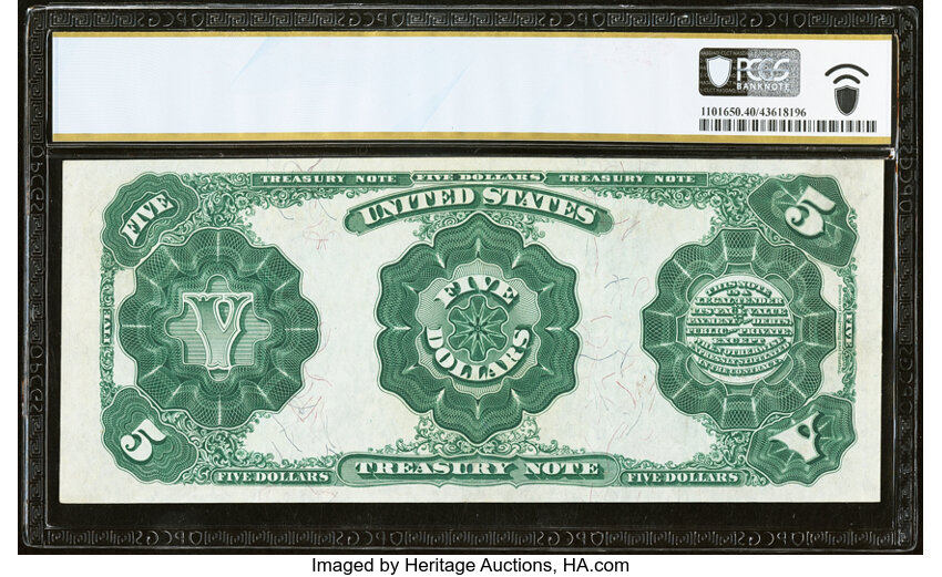 1891 $5  (Fr. 363) thumbnail 18