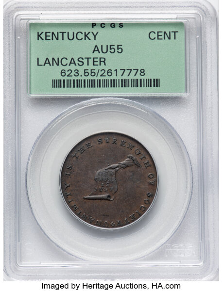 Kentucky Token LANCASTER MS BN VF30 BN thumbnail 24