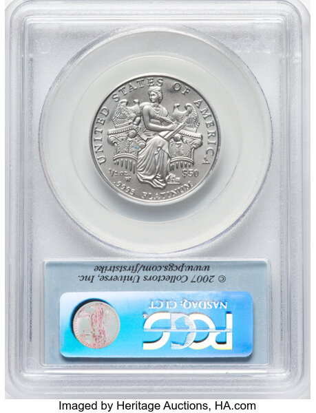 American Platinum Eagle (APE) P$50  1/2 Ounce, 1997-2008 [Type] MS70 thumbnail 10