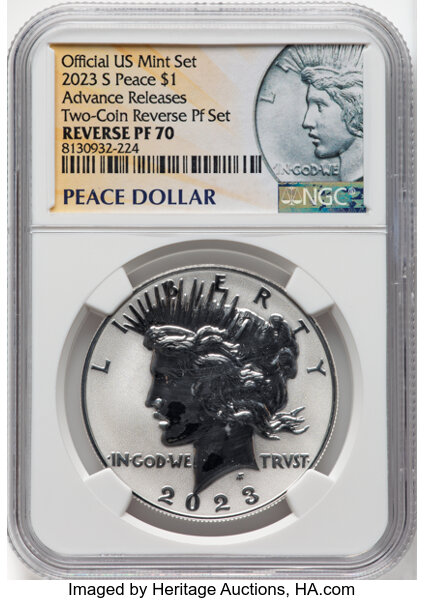 2023-S S$1  Peace, Reverse Proof PR64 thumbnail 22
