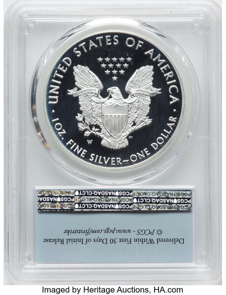 2016-W $1  Silver Eagle, Lettered Edge, 30th Anniversary PR DCAM PR67 DCAM thumbnail 24
