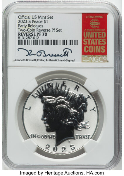 2023-S S$1  Peace, Reverse Proof PR64 thumbnail 24