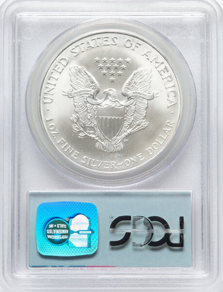2001 $1  Silver Eagle MS63 thumbnail 15