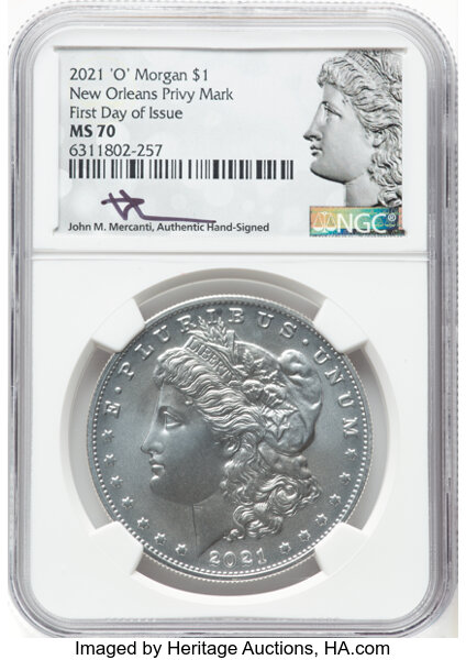 2021-(O) S$1 Morgan, Privy Mark, 100th Anniversary MS thumbnail 20