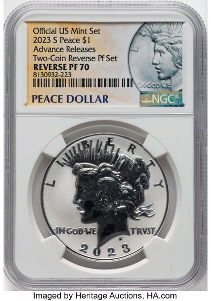 2023-S S$1  Peace, Reverse Proof PR64 thumbnail 18