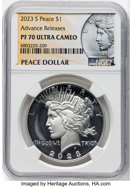 2023-S S$1  Peace PR DCAM PR66 DCAM CAC thumbnail 24
