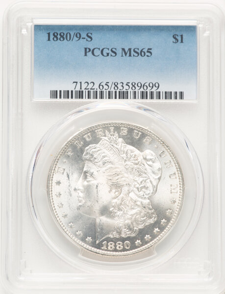 1880/9-S $1  Overdate, VAM-11 MS thumbnail 7