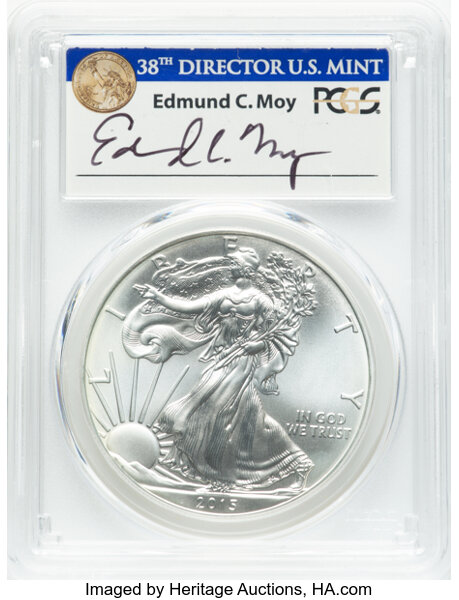 2015 $1  Silver Eagle MS thumbnail 15