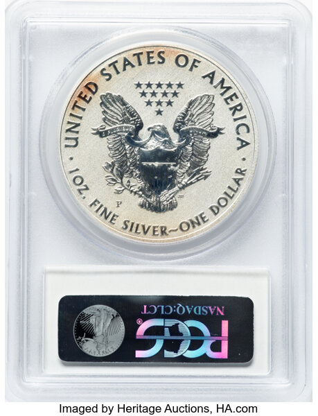 2011-P $1  Silver Eagle, Reverse Proof, 25th Anniversary PR70 thumbnail 16