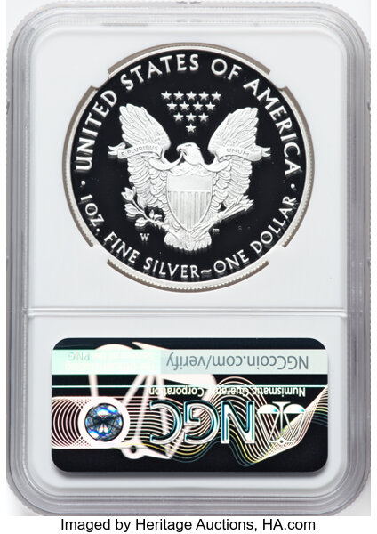 2020-W $1  Silver Eagle PR DCAM OGP thumbnail 24