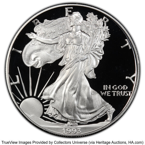 1993-P $1  Silver Eagle PR DCAM thumbnail 8