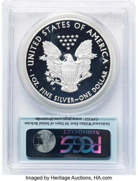 2011-W $1  Silver Eagle, 25th Anniversary PR DCAM PR70 DCAM thumbnail 22