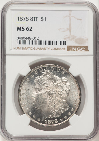 1878 8TF $1  Notched Star, VAM-12 MS thumbnail 6