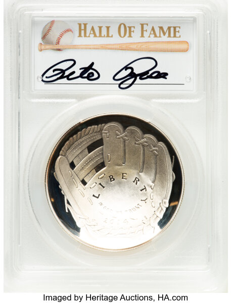 2014-P S$1 Baseball Hall of Fame PR DCAM PR70 DCAM thumbnail 11