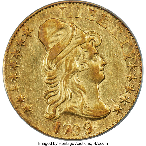 1799 $5  Small Stars Reverse MS64 CAC thumbnail 23