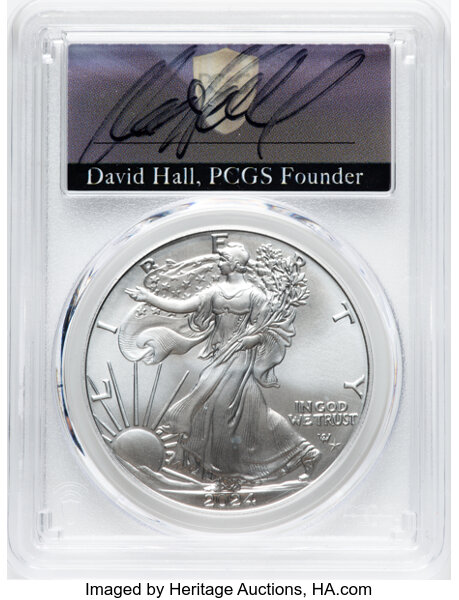 2024-(P) $1  Silver Eagle, Star Privy MS thumbnail 13