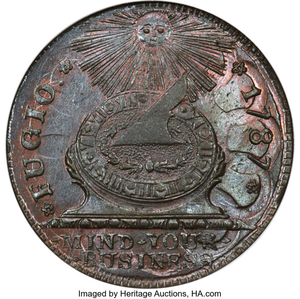 1787 Fugio 1c MS BN [Type] MS60 BN thumbnail 15