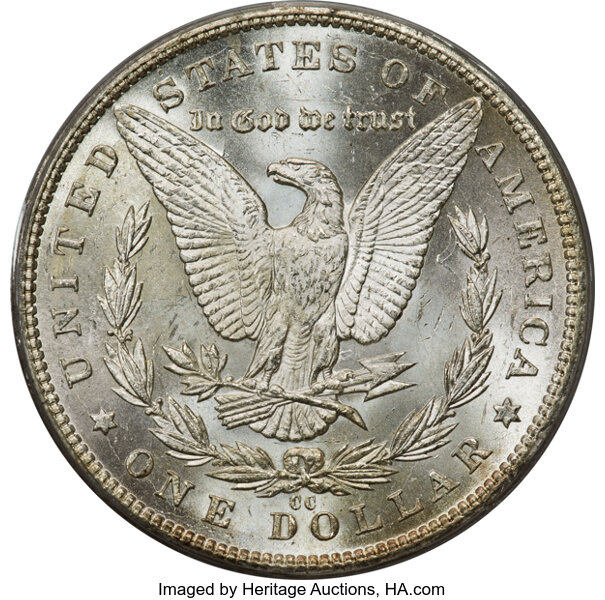 1893-CC $1 MS65 thumbnail 2