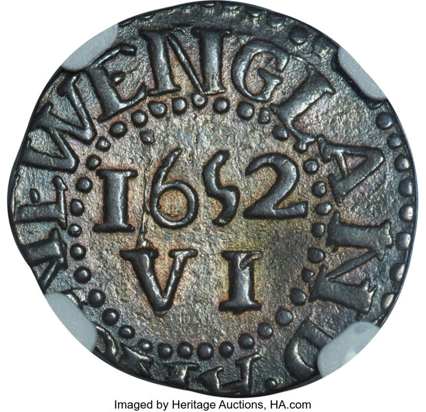 1652 6P Pine Tree MS61 thumbnail 10