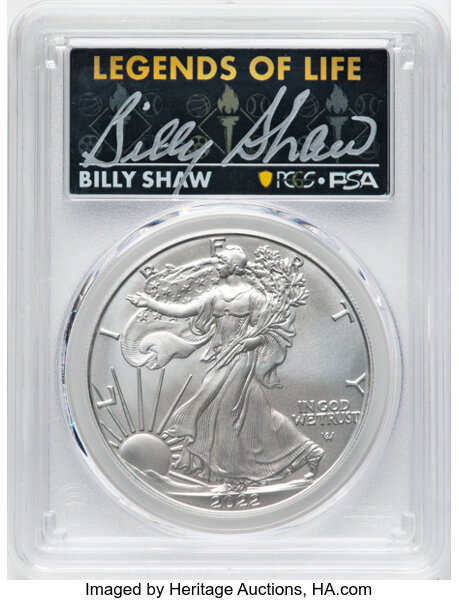 2022 $1  Silver Eagle MS thumbnail 18