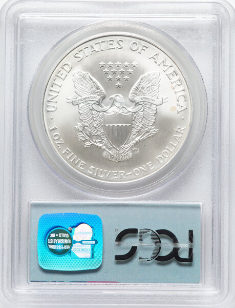 2001 $1  Silver Eagle MS63 thumbnail 13