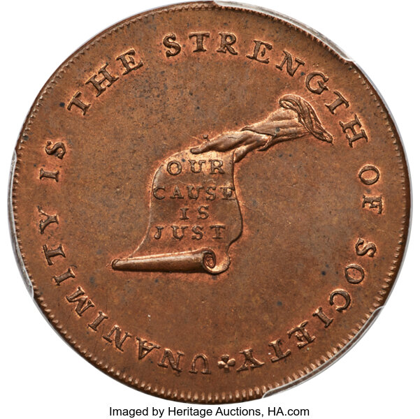 Kentucky Token Engrailed Edge MS RB MS64 RB thumbnail 3