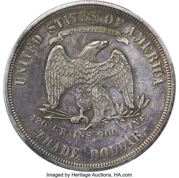1874 Trade$ AU58 thumbnail 4