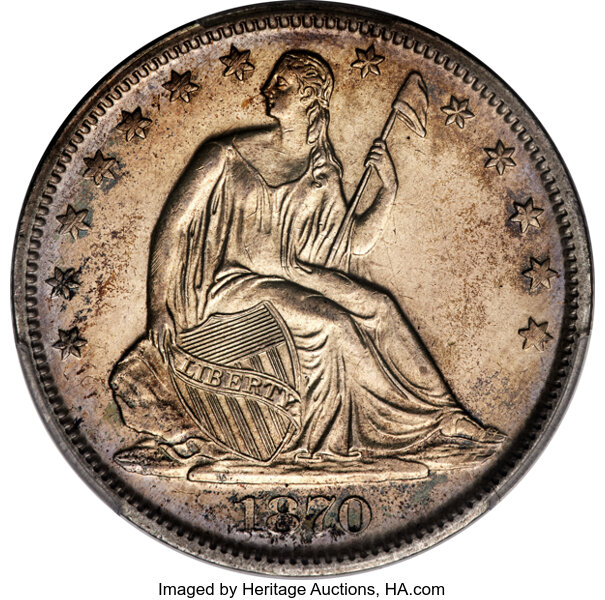 1870-S 50c MS thumbnail 7