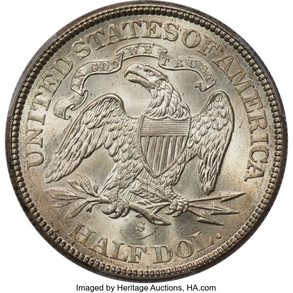 1875-S 50c MS67 thumbnail 4