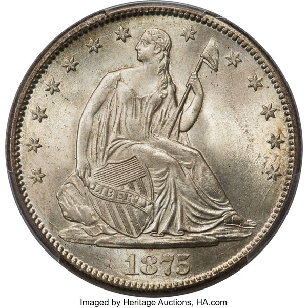 1875-S 50c MS thumbnail 9