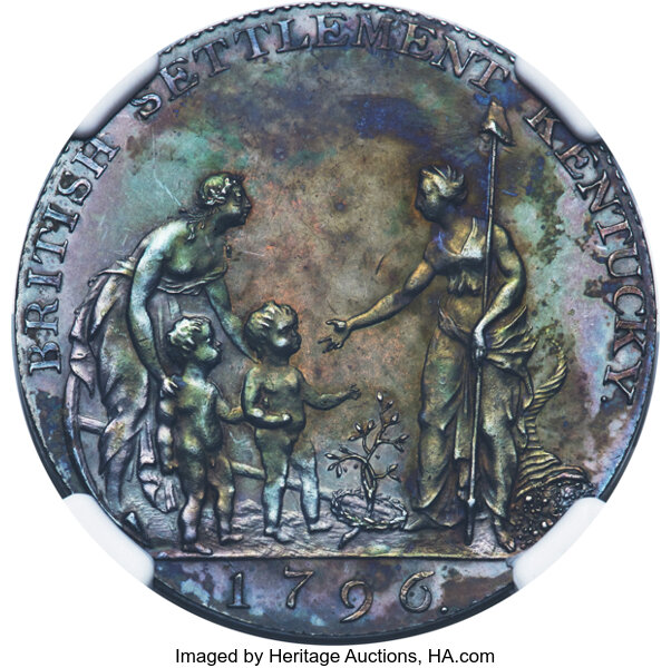 1796 Token Myddelton, Silver  PR thumbnail 3