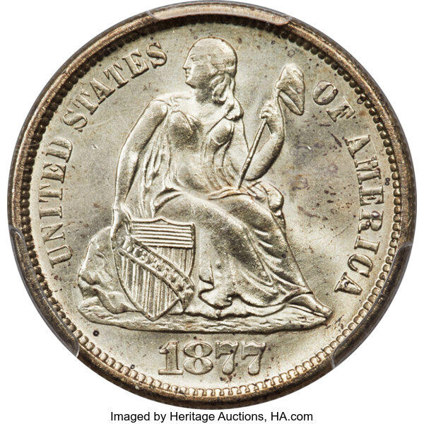 1877-S 10c MS thumbnail 5