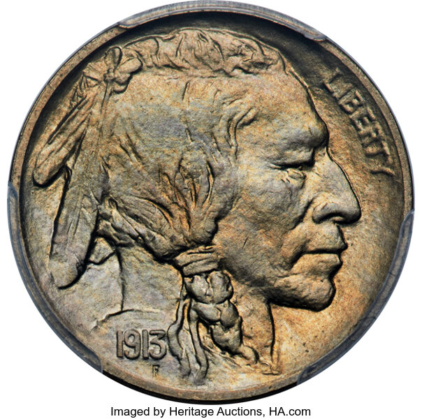 Buffalo Nickel 5c Type 1 Reverse, Matte Finish, 1913 [Type] PR65 thumbnail 5
