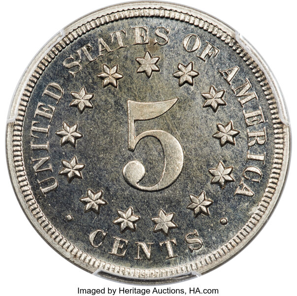 1869 5c PR67 thumbnail 2