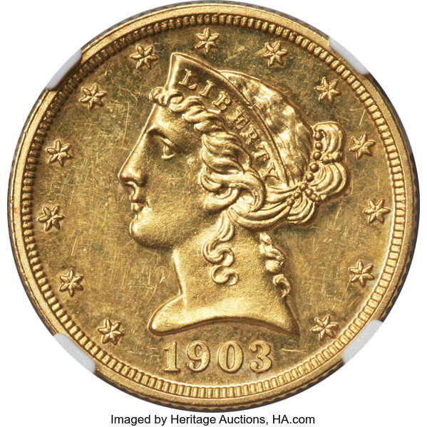 1903 $5  PR thumbnail 2