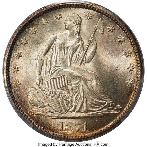 1871-S 50c MS thumbnail 5