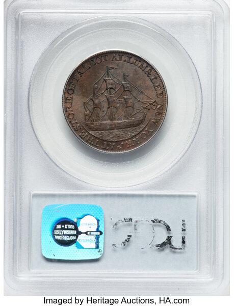 1795 Cent Talbot, Allum & Lee, Lettered Edge MS BN thumbnail 18