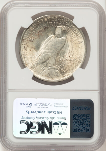 1922 $1 VG8 CAC thumbnail 5