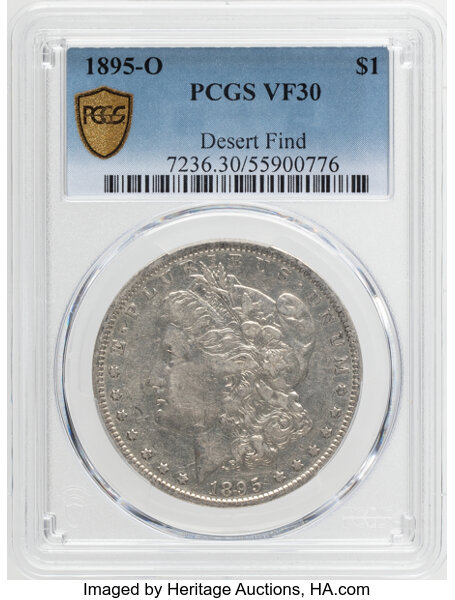 1895-O $1 VF30 CAC thumbnail 2