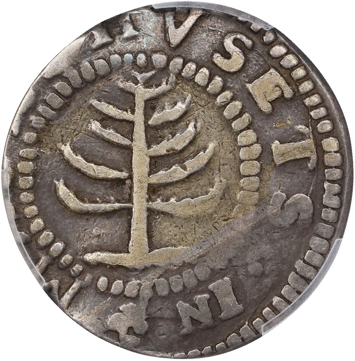 1652 Shilling Pine Tree, Small Planchet MS thumbnail 9