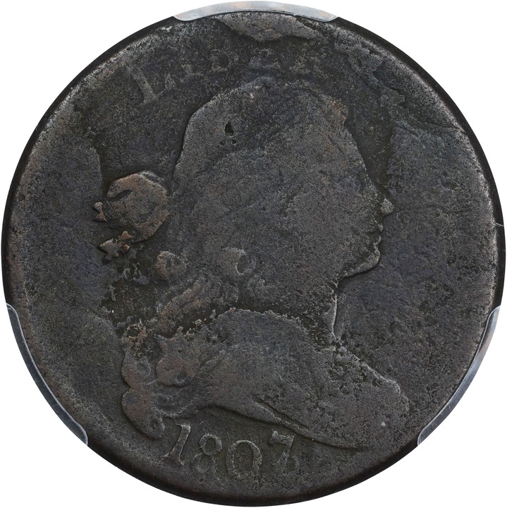 1807/6 1c Large 7 MS BN thumbnail 4