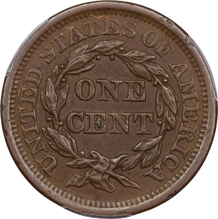 1855 1c Knob on Ear MS BN AG3 BN CAC thumbnail 23